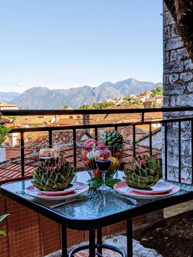 Best View! Rooftop With Garden - Old Town Nr404 Kotor Buitenkant foto