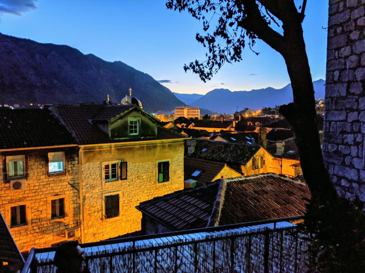 Best View! Rooftop With Garden - Old Town Nr404 Kotor Buitenkant foto